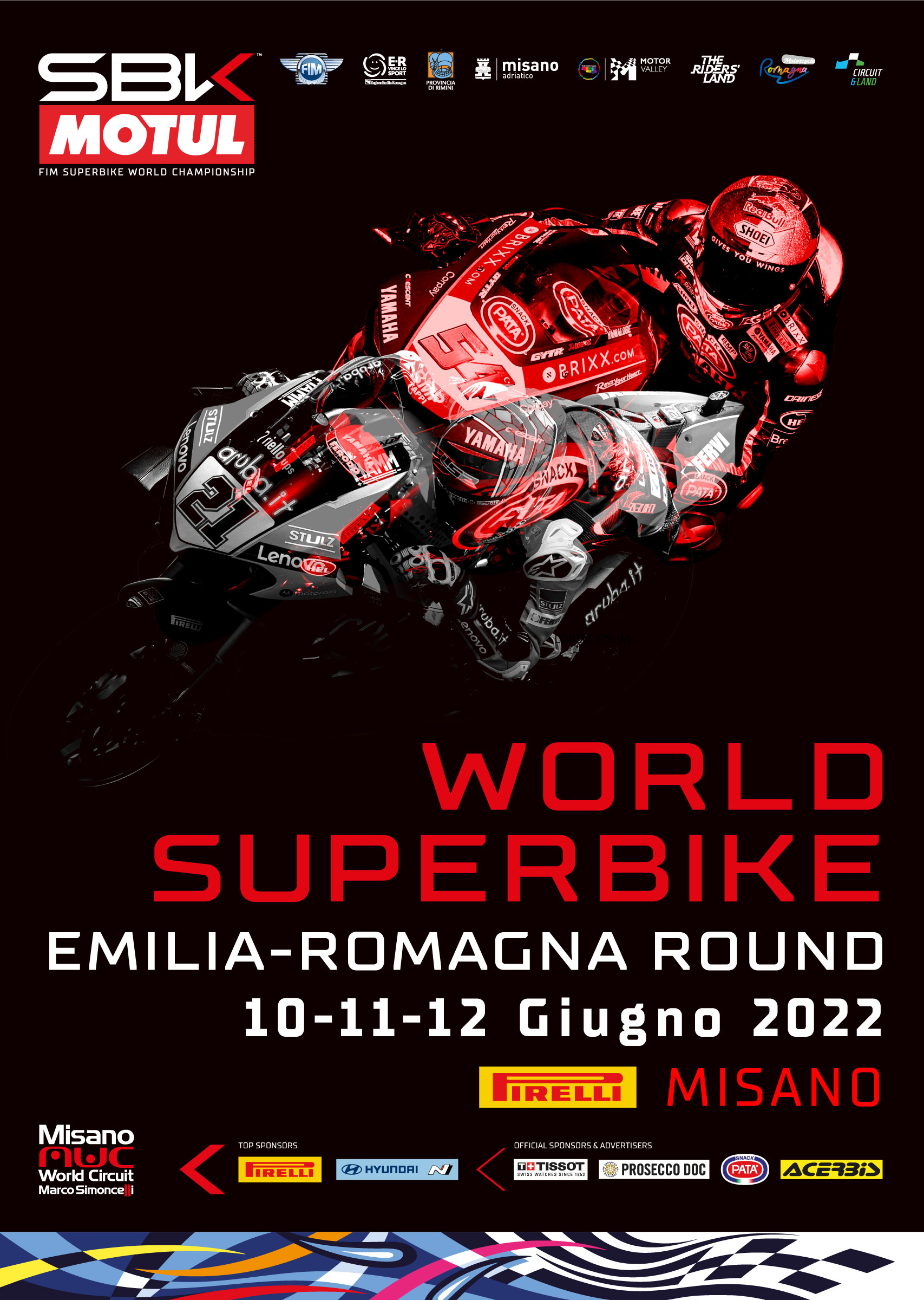 BiglietteriaFIM Superbike World ChampionshipEmilia-Romagna Round - Misano  World Circuit